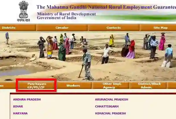 Nagaland NREGA Job Card Panchayats GP/PS/ZP 2025